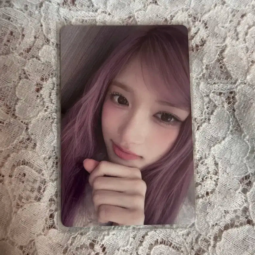 아이브 소니뮤직 이서 미공포 포토카드 포카