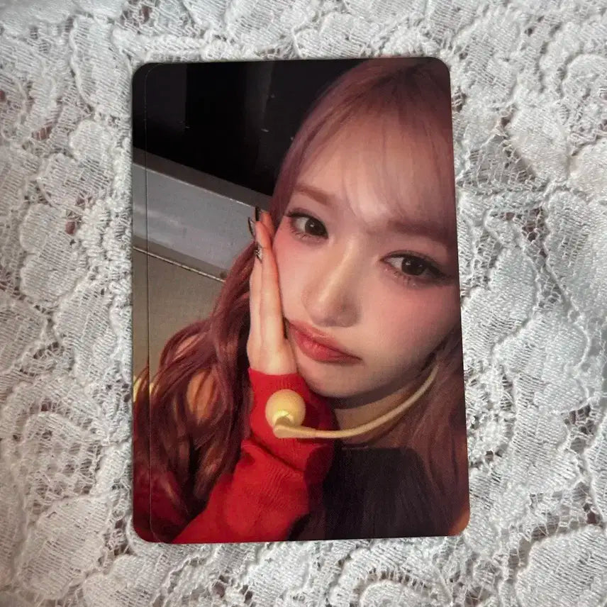 아이브 애플뮤직 이서 미공포 포토카드 포카