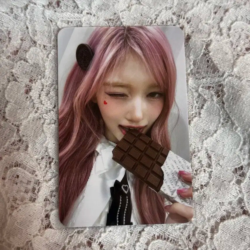 아이브 위드뮤 럭드 이서 미공포 포토카드 포카
