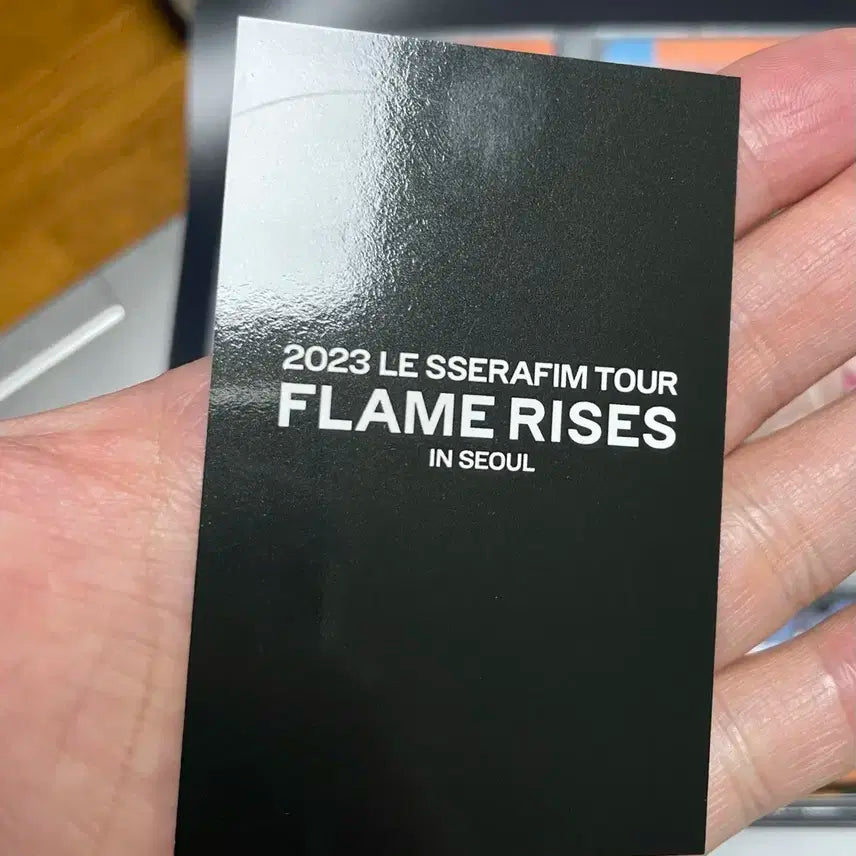 르세라핌 홍은채 피어나존 포카(flame rises)