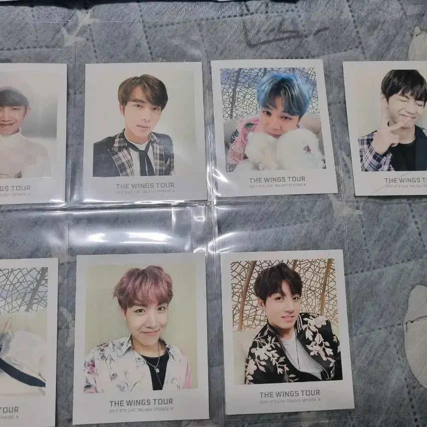 방탄 윙즈콘 바인더포카
