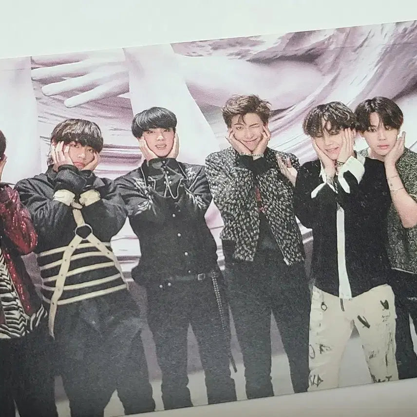 방탄소년단 페이크러브 공방 포카(단체)