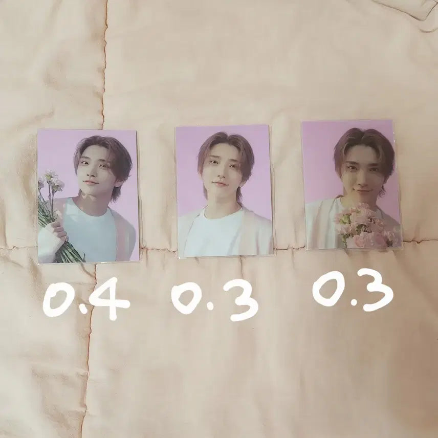 세븐틴 조슈아 하나비 일본 트레카 포카 포토카드