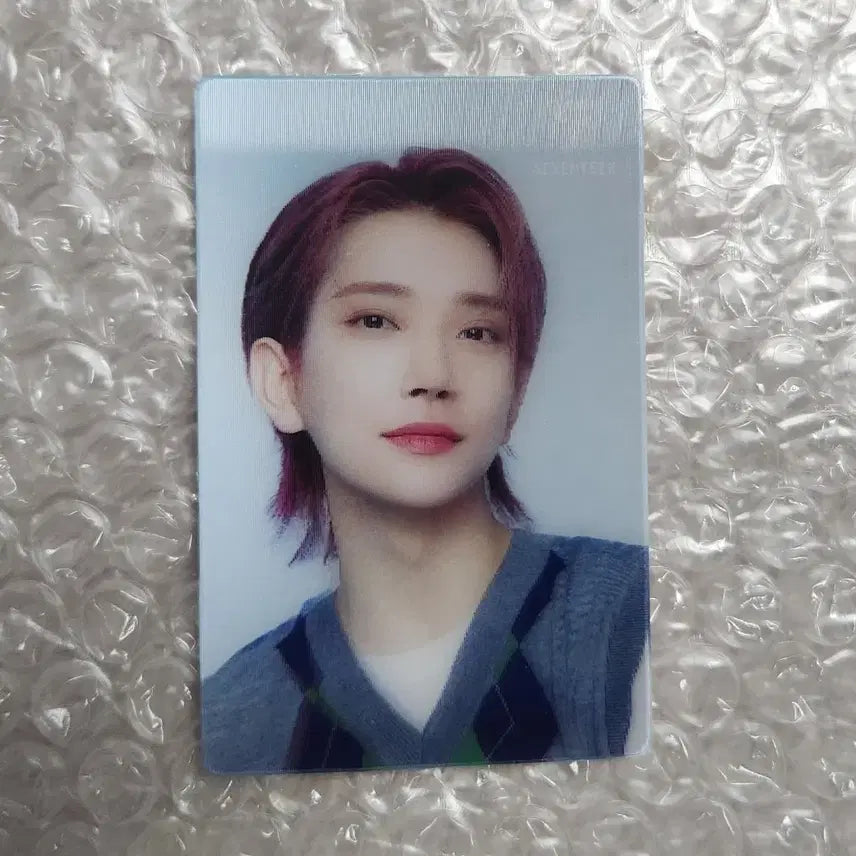 세븐틴 조슈아 3D 렌티큘러 포카