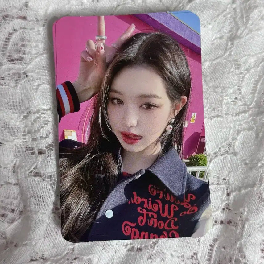 아이브 아이엠 사운드웨이브 장원영 미공포 포토카드 포카
