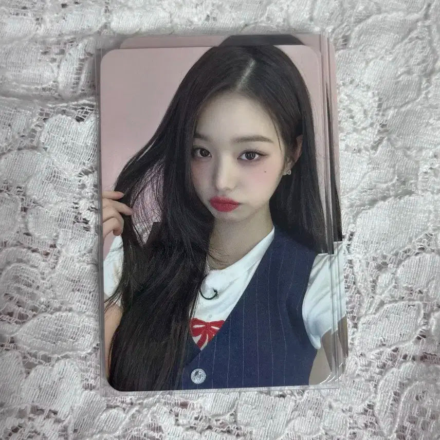 아이브 애플뮤직 장원영 미공포 포토카드 포카
