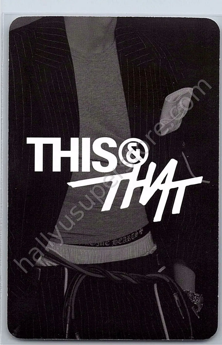 Stray Kids - Bang Chan - This &amp; That THIS VER.