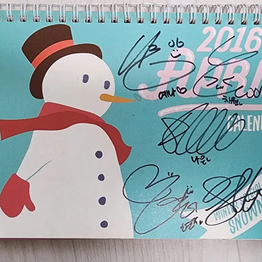 에이프릴 April - 겨울 스페셜 앨범CD : Snowman (사인본)