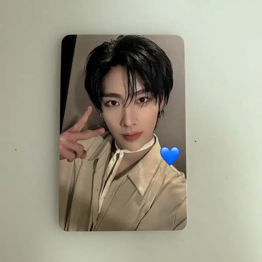 제로베이스원 리키 큐큐뮤직 럭드 포카 qq 중국 미공포 특전