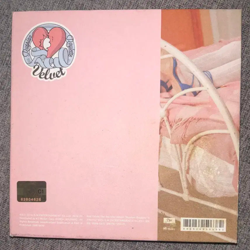 레드벨벳 러시안룰렛 친필 싸인 앨범 포카 X