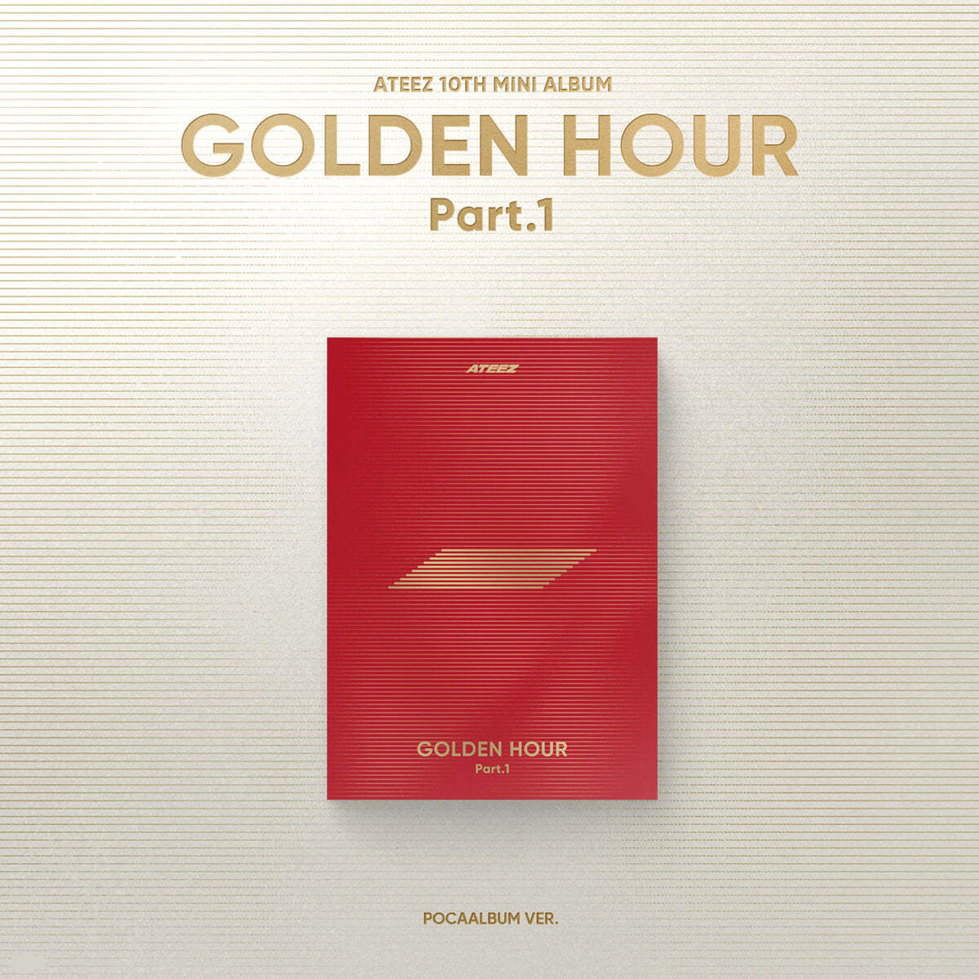 [Pre-Order] Ateez - 10th Mini "GOLDEN HOUR : Part.1" [PocaAlbum]