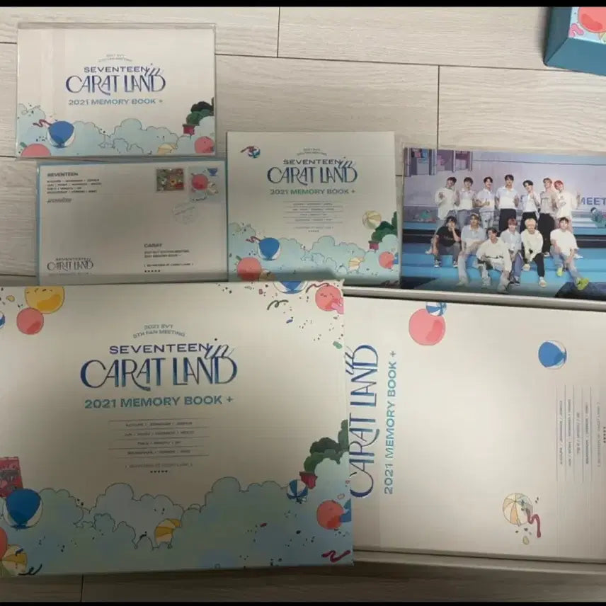 세븐틴 2021 캐럿랜드 dvd(포카있음)