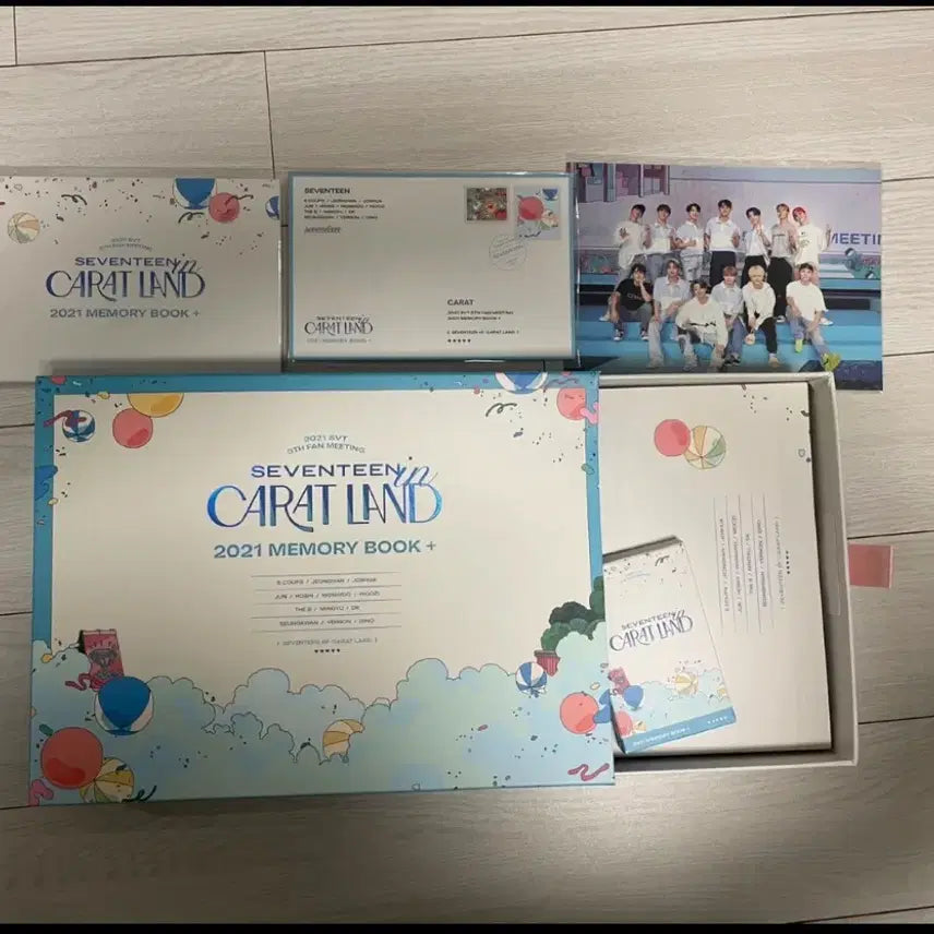 세븐틴 2021 캐럿랜드 dvd(포카있음)