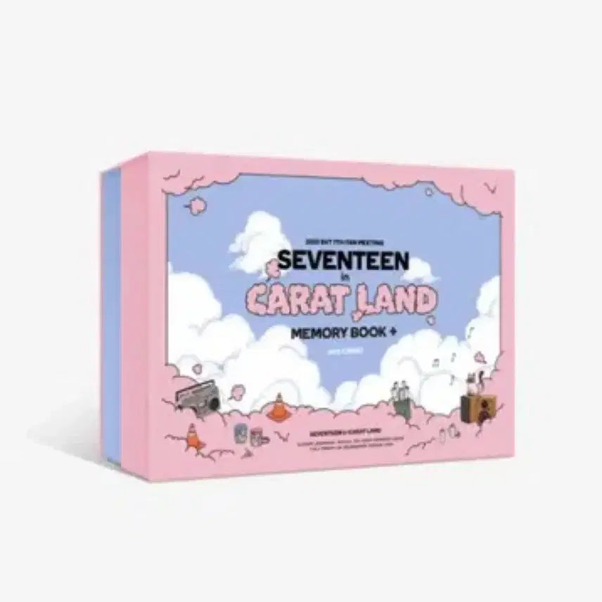 세븐틴 2023 캐럿랜드 dvd 풀셋트