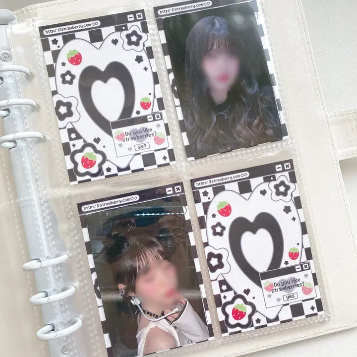 딸기닷컴 바인더대지 블랙