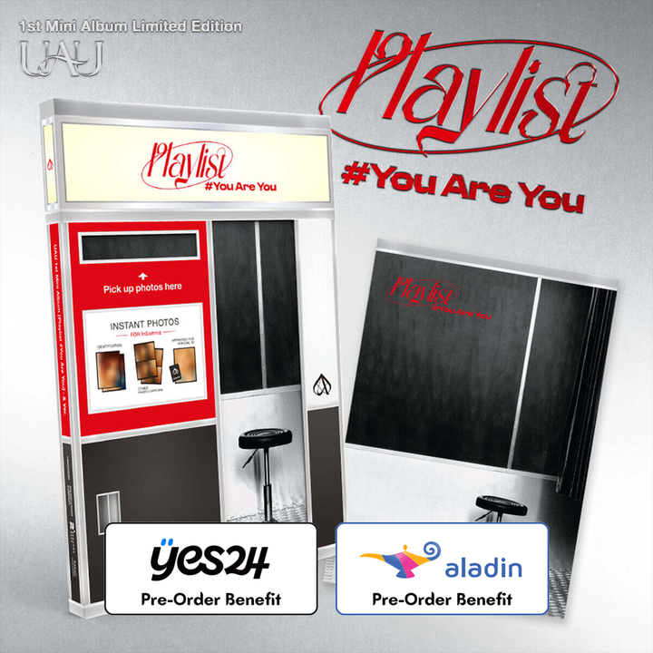 **[Pre-Order] UAU - Mini 1st "Playlist #You Are You"+ Pre-Order Benefit [LIMITED & ver.] (Copy)