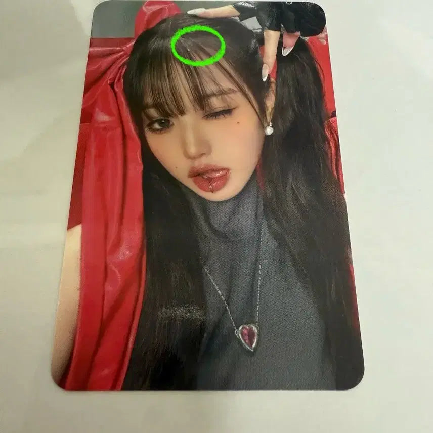 아이브 장원영 마인 plve 버전 포카 하자O