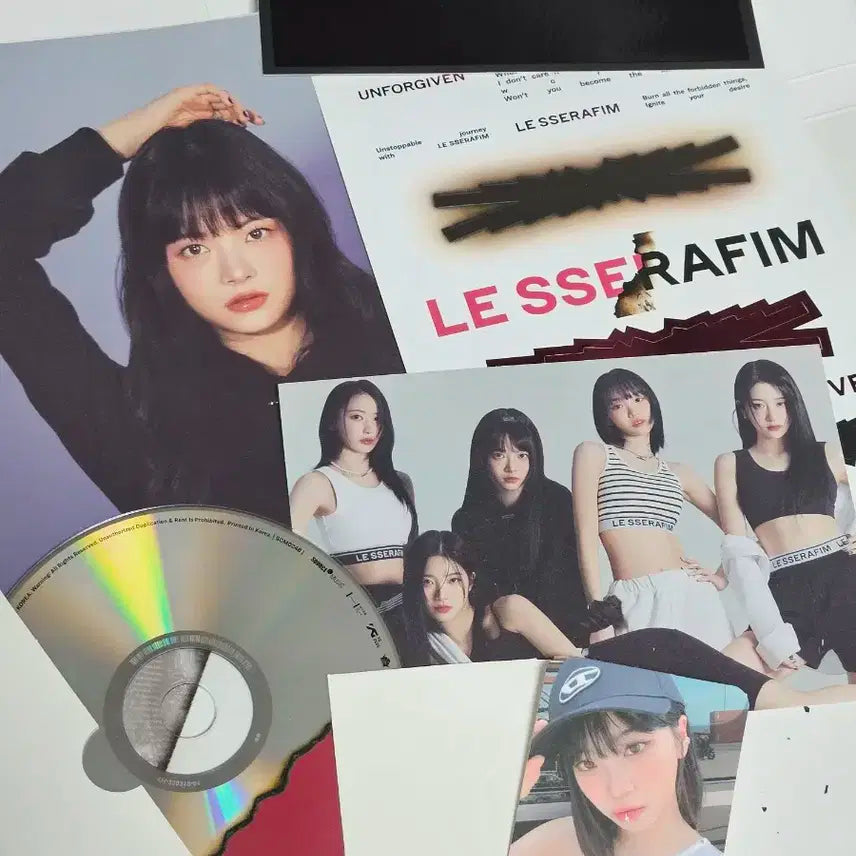 언포기븐 르세라핌 개봉 앨범