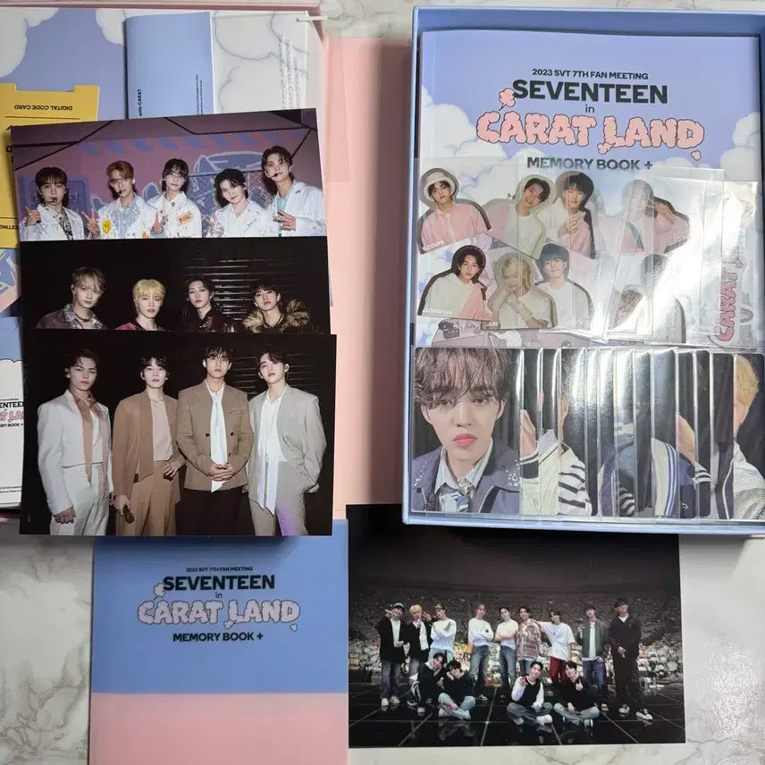 세븐틴 2023 캐럿랜드 DVD 풀구성 일괄 캐랜