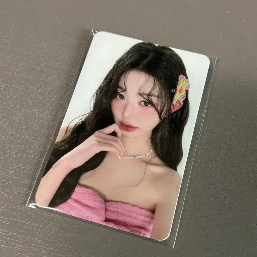 장원영 어뮤즈 세라믹 포카 2종 미개봉 일괄 판매
