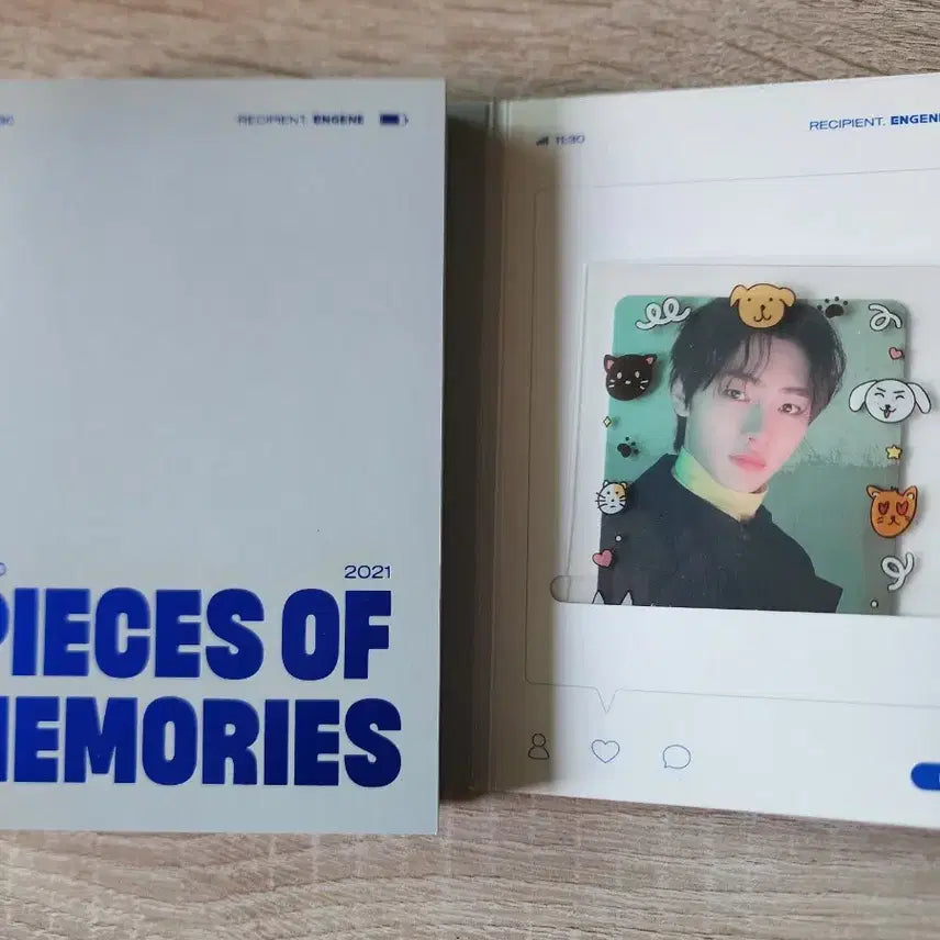 엔하이픈 메모리즈세트 일괄 성훈포카 양도해요