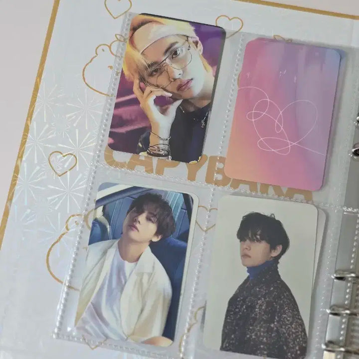 [새상품] 포카 바인더 A5 6공 하드커버 (악어 보트 카피바라)