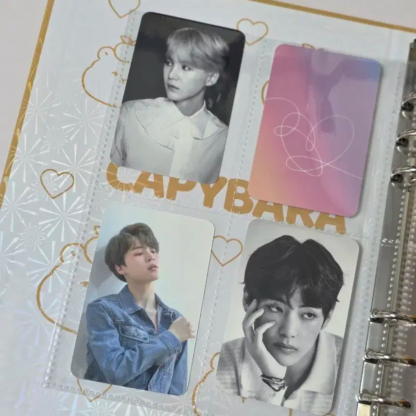 [새상품] 포카 바인더 A5 6공 하드커버 (악어 보트 카피바라)