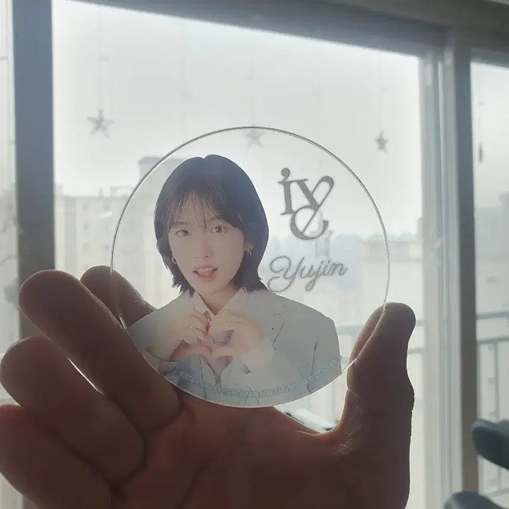 아이브 안유진 아크릴 코스터 시부야 타워레코드 정품