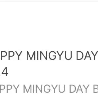 (미개봉)세븐틴 민규 생일박스ver.4 양도