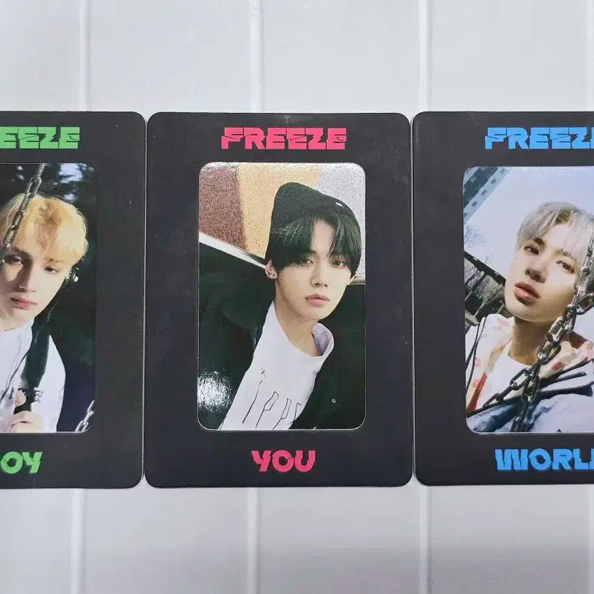 투바투 프리즈 위버스 특전 TXT Freeze weverse pob