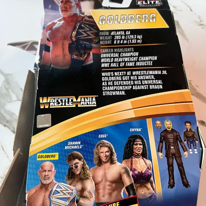 WWE 골드버그 레슬매니아 피규어 판매