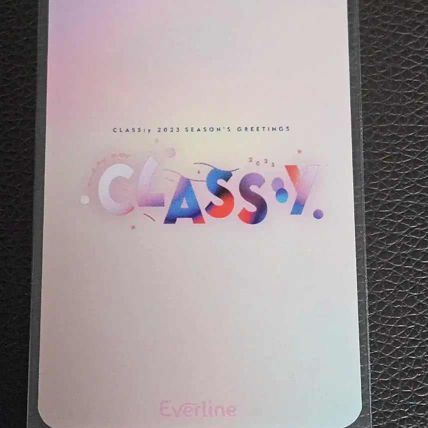 클라씨 홍혜주 2023 시즌그리팅 미공포 에버라인