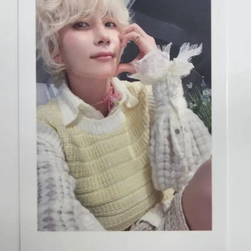 세븐틴 정한 윤정한 this man 디스맨 위드뮤 특전 포카 양도