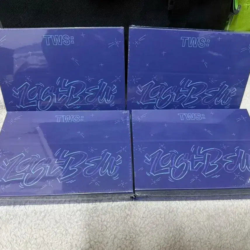 투어스 라스트벨 미개봉 앨범