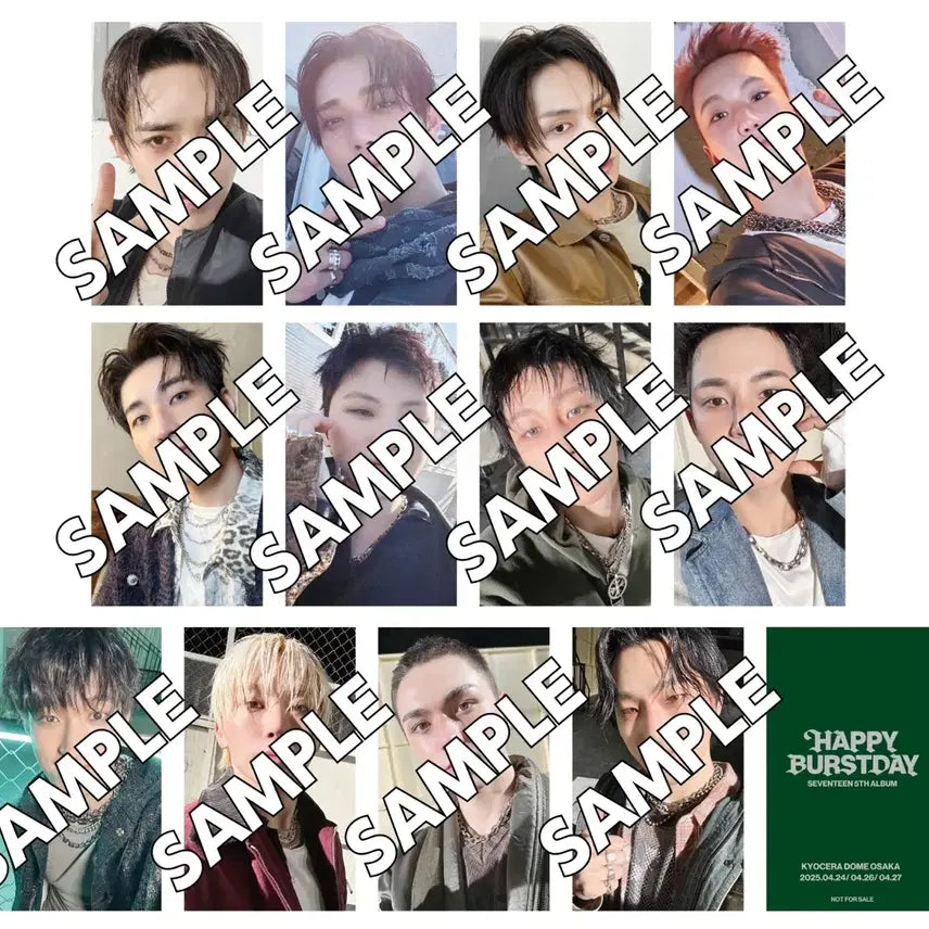 [현물]세븐틴 홀리데이 회장한정 오사카 유니버셜 일괄 양도
