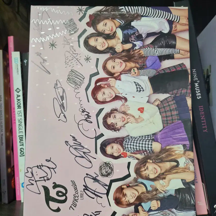 트와이스 싸인 앨범