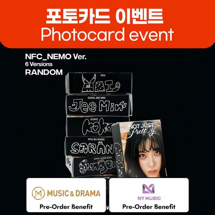 **[Pre-Order] izna- 2nd "Not Just Pretty"  (NFC_Nemo Ver.) +Pre-Order Benefit