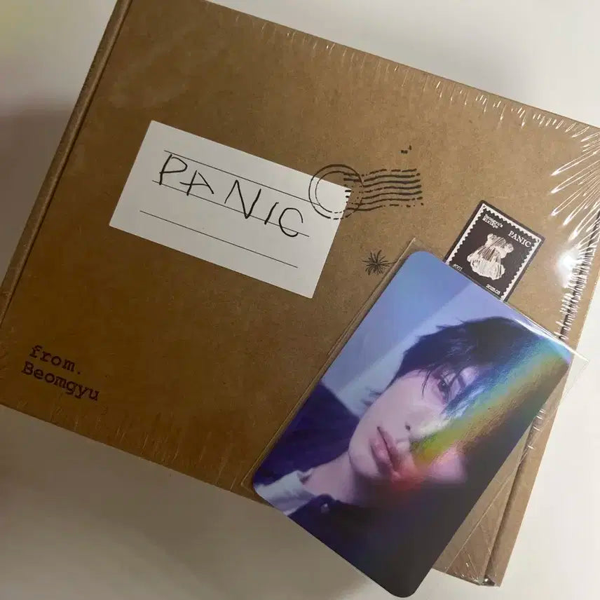 투바투 범규 솔로 앨범 믹스테이프 panic 미개봉 양도
