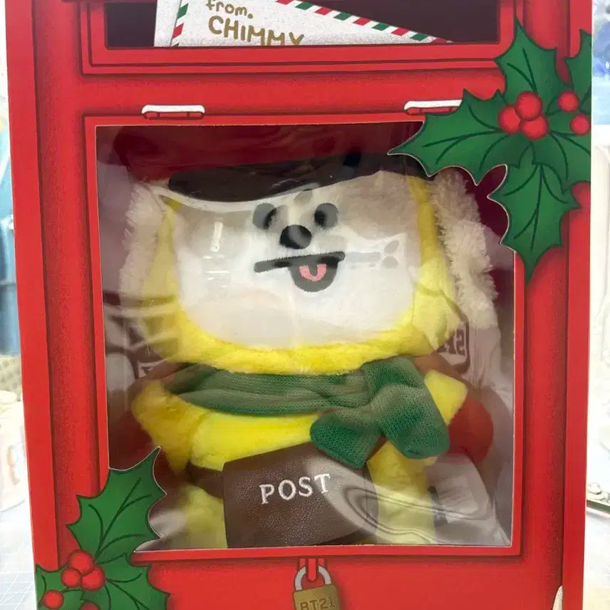 BT21 홀리데이 스탠딩 인형