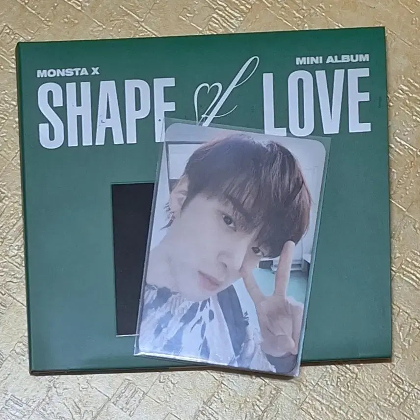 몬스타엑스 shape of love 앨범 (포카포함)