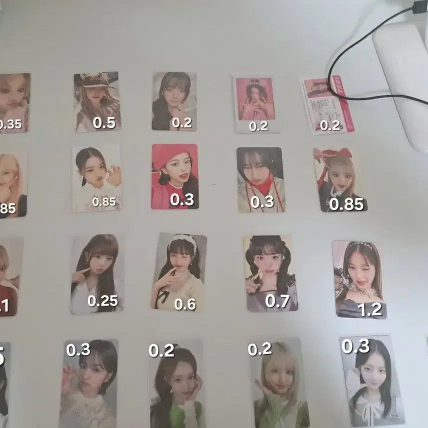 탈덕처분 여자아이들, 아이브 포카 판매합니다