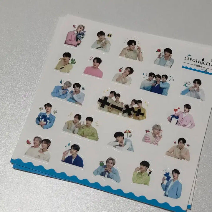 더보이즈 라포티셀 공식 스티커 2종