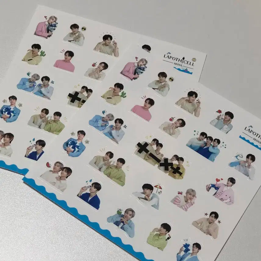 더보이즈 라포티셀 공식 스티커 2종