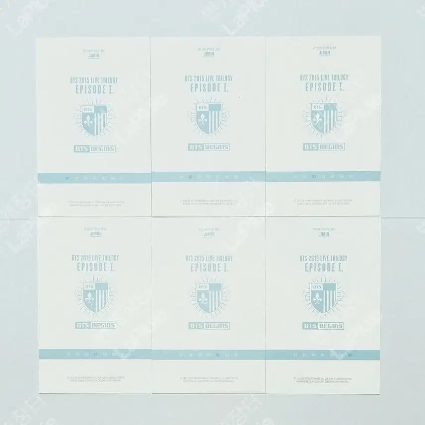 방탄 지민 2015 비긴즈 미니포카 6장 준드볼