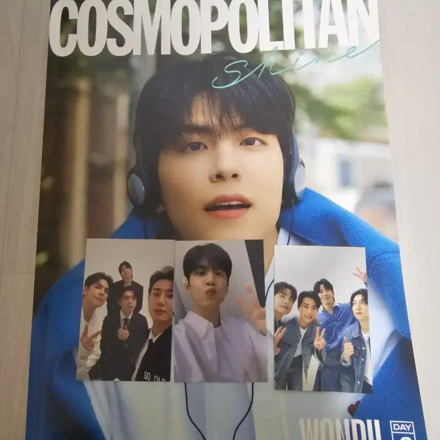 데이식스 코스모폴리탄 원필표지 포카세트