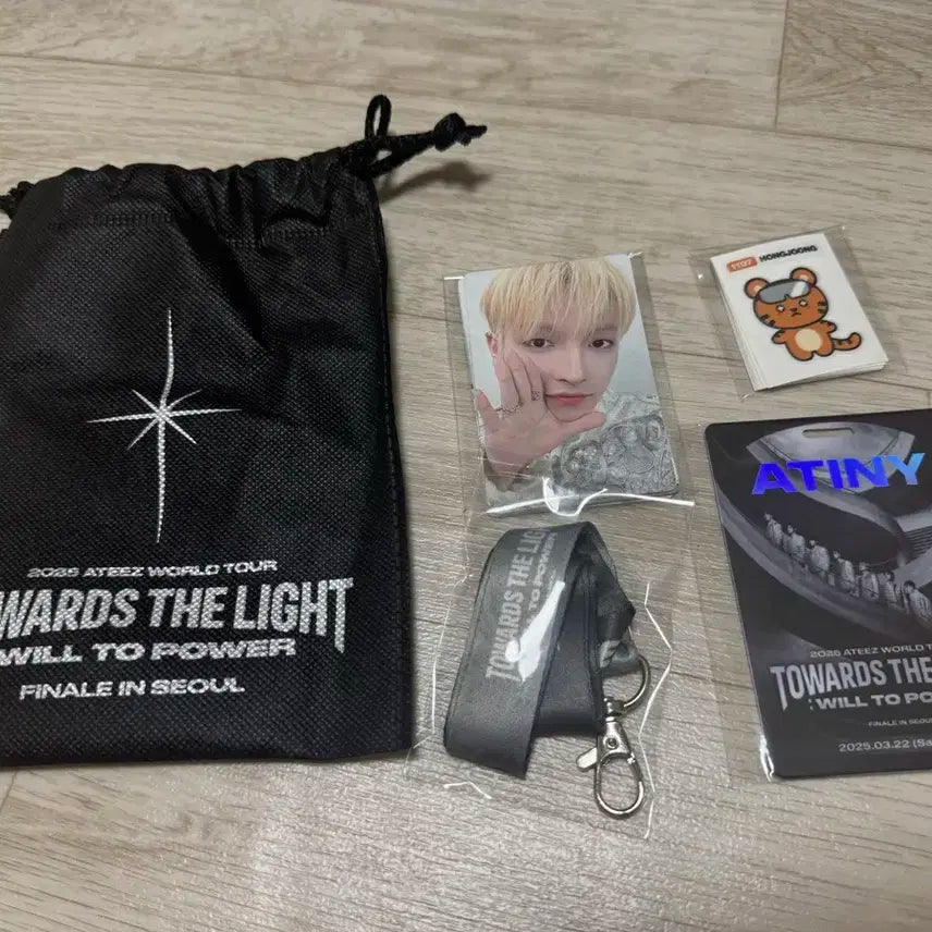 에이티즈 콘서트 사운드체크 세일러 패키지