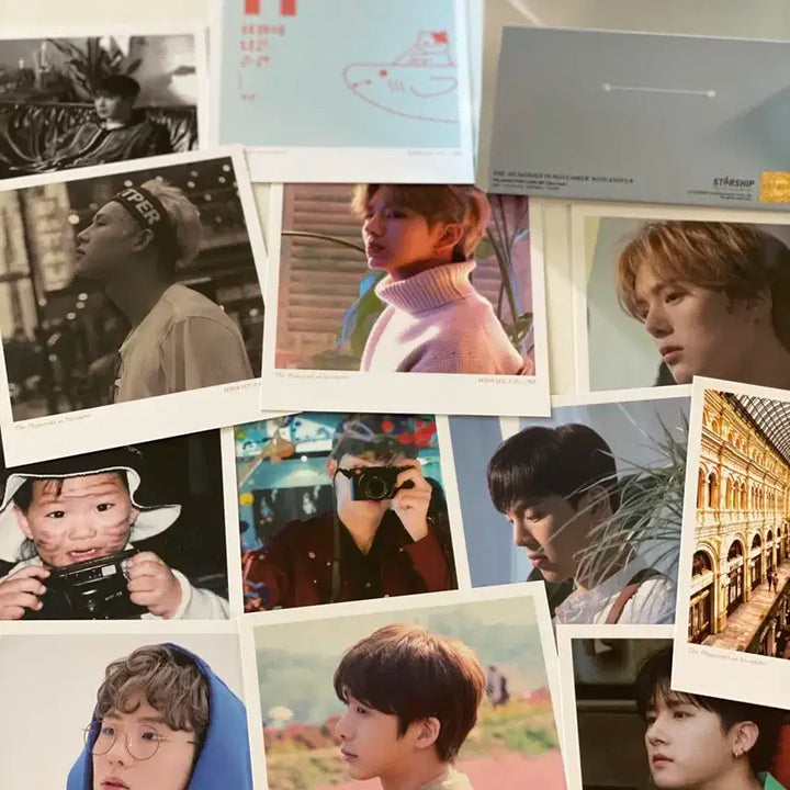 11월이 담은 순간 폴라로이드 엽서 세트