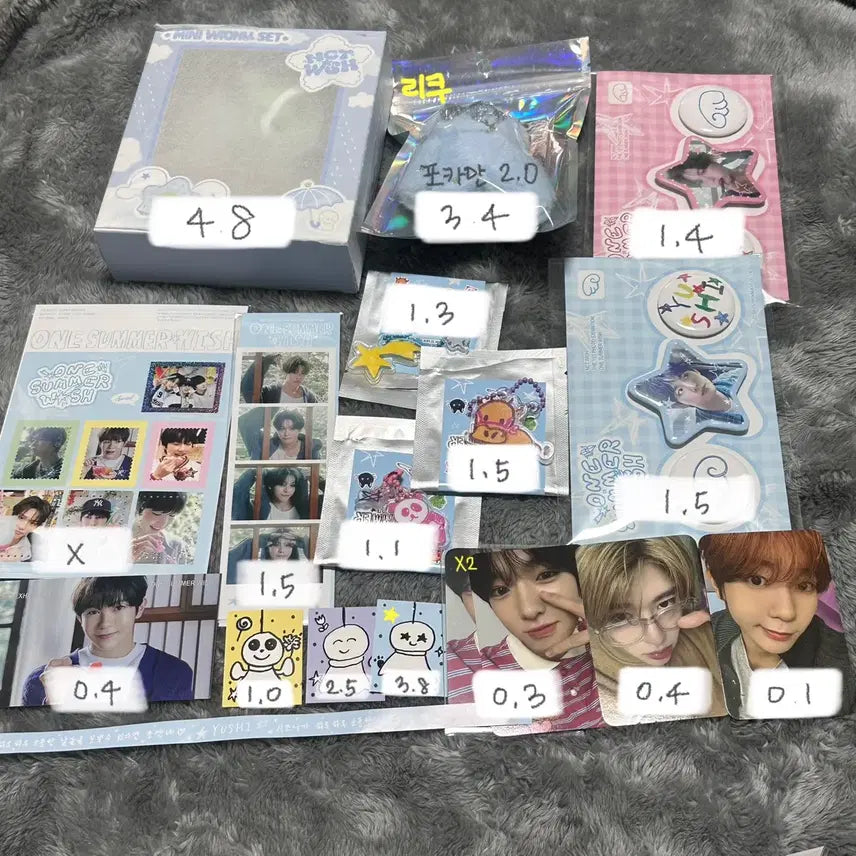 엔시티 위시 NCT wish 전시회 엠디 포카 양도 부적