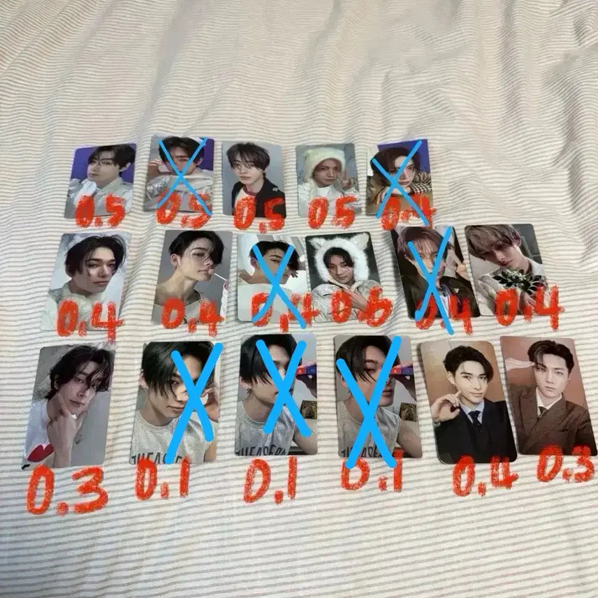 엔하이픈 성훈 정원 니키 희승 제이 포카 언톨드 메모라빌리아 데이드림