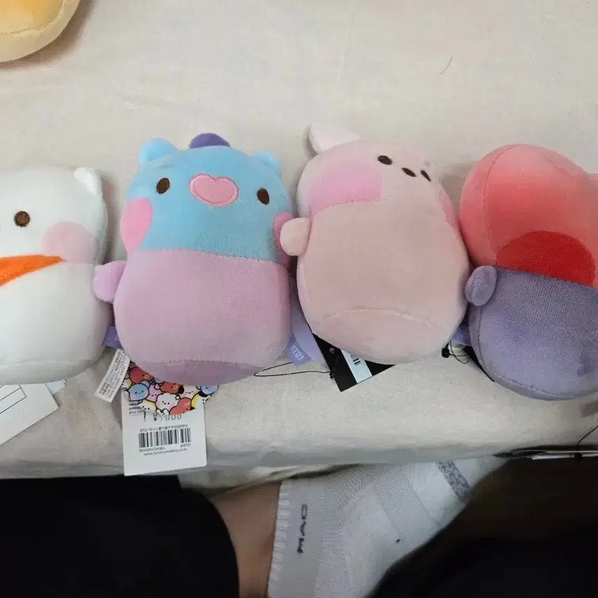 Bt21 미니니 롤리폴리 쿠션